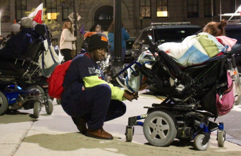 Disabled activists protest for personal care
