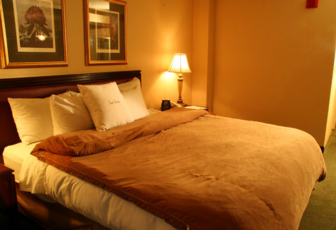 Dorm room fumigated for bed bugs