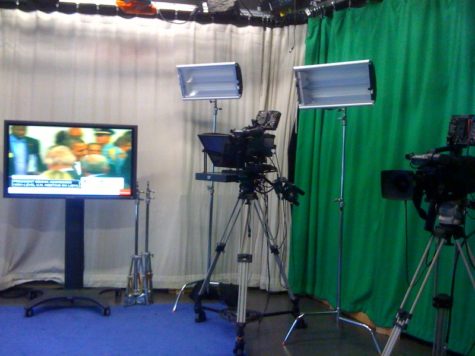 Students broadcast live from Studio 73