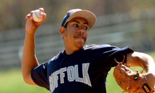 Junior Jhonneris Mendez is 2-0 with a 1.20 ERA and 14 strikeouts for the Rams this season. 