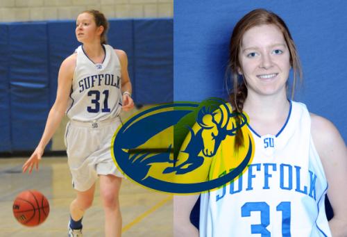 Meghan Black (above) became the tenth player in Suffolk University womens basketball history to reach the 1,000 career point milestone. 