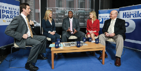 Boston Herald starts a Party at Suffolk University