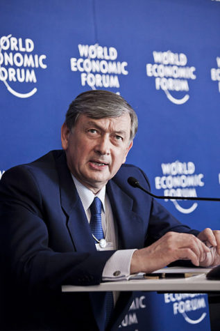Slovenian President Turk talks about his vision of U.N. with students
