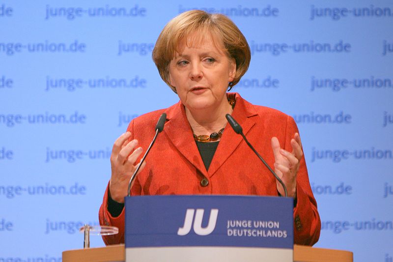 German Chancellor Angela Merkel
(Photo courtesy of Wikimedia Commons)