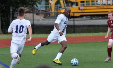 Men’s soccer downs Regis College