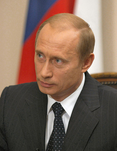 Russian President Vladimir Putin
(Photo courtesy of Wikimedia Commons)