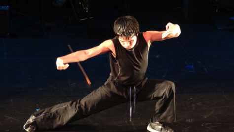Martial artist Forbes Lau shines during Homecoming Week
