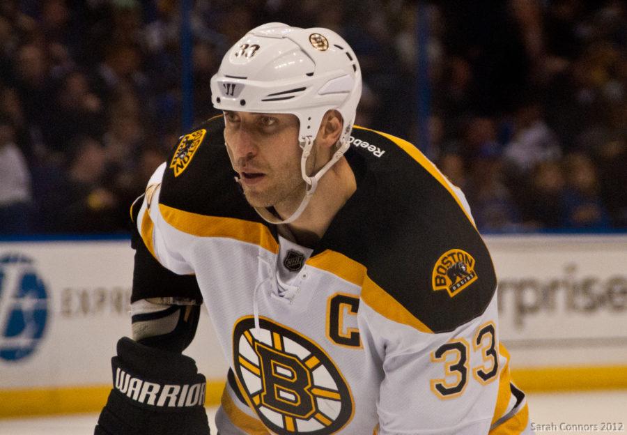 Zdeno Chara, captain of the Boston Bruins
(Photo by Sarah Connors)
