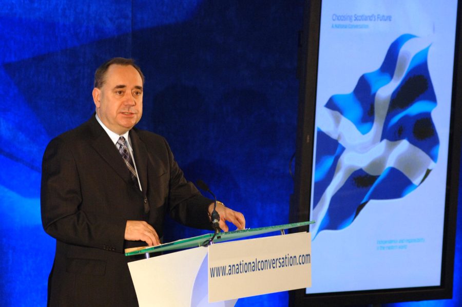 Alex Salmond, leader of the SNP.
(Photos courtesy of Wikimedia Commons)