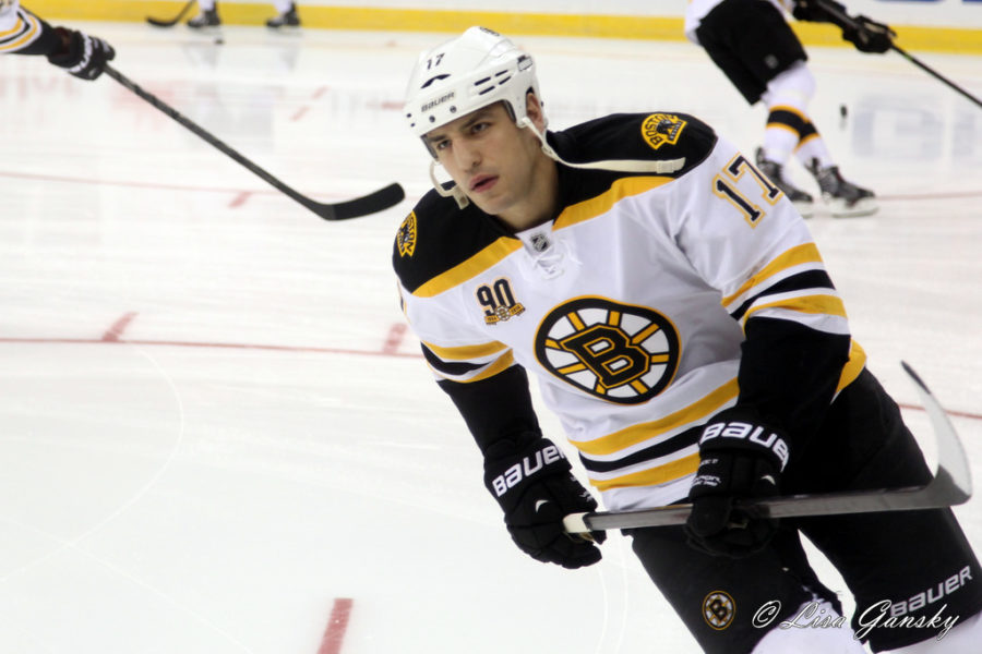 The Bruins were third in the NHL for goals per game in the regular season.
(Photo by Flickr user tsyp9)