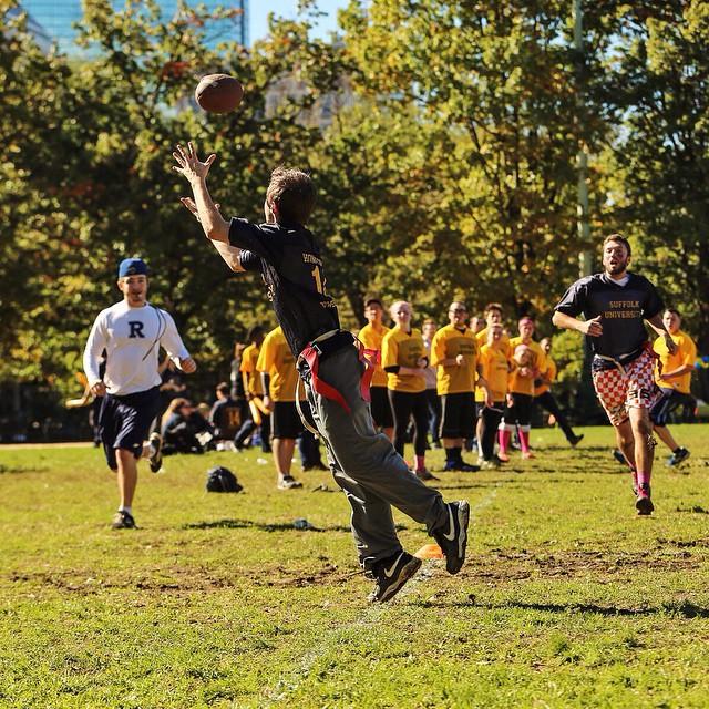 HOMECOMING 2014: Suffolk flag football takes over the Common