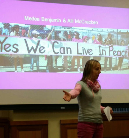 Challenging global militarism: Activist Medea Benjamin comes to Suffolk