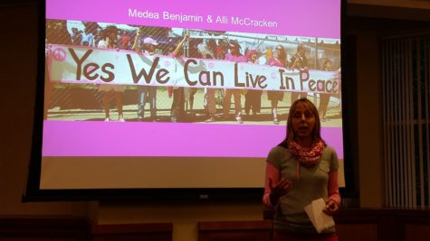 Challenging global militarism: Activist Medea Benjamin comes to Suffolk