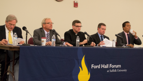 Panelists, audience members, place their bets