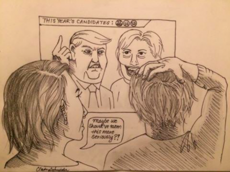Clinton scores, Trump flops, voters lose