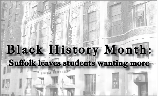 Black History Month: Suffolk leaves students wanting more