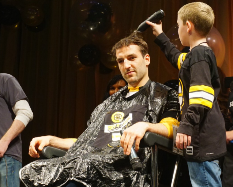 Bruins fundraise $101k to fight pediatric cancer