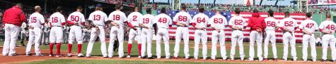 Play ball: Red Sox swing into season