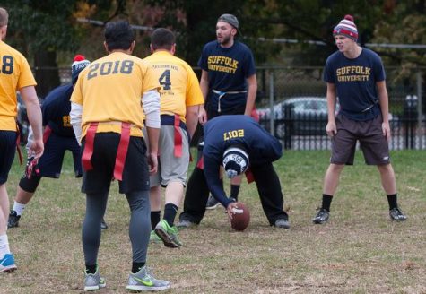 First down for Suffolk flag football