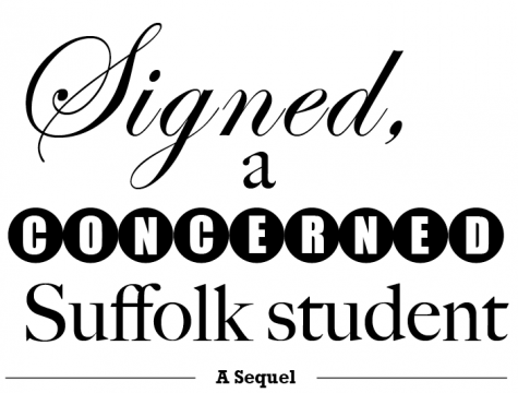 Signed, a concerned Suffolk student
