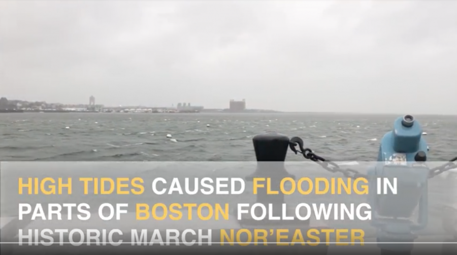 March noreaster brings tidal surges to flood-prone areas of Boston