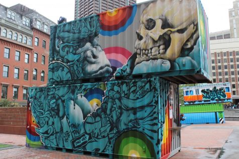 HUBWeek Walls adds color to City Hall