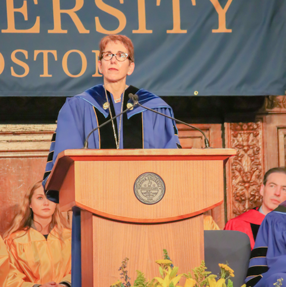 Marisa Kelly inaugurated as Suffolk's 11th president