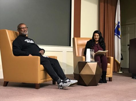 BlackkKlansman speaks on race and politics