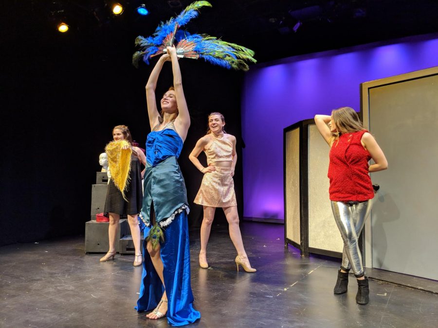 Senior thesis showcases quick costume changes and handmade outfits