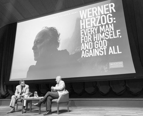 Werner Herzog speaks about experience in filmmaking and directing