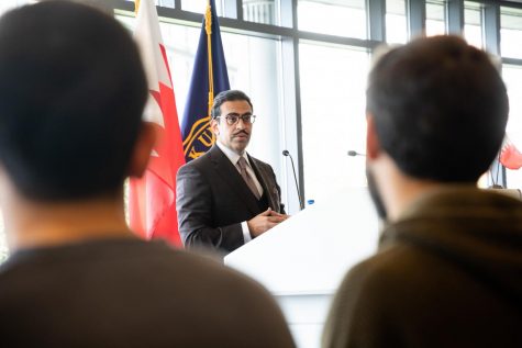 Bahrain Ambassador visit provokes conversation on campus