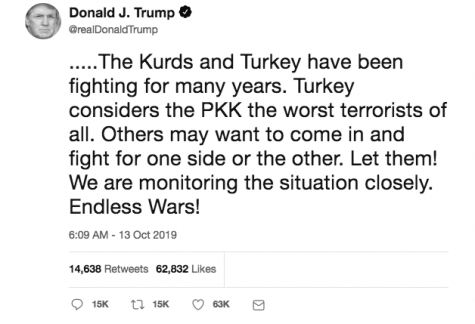 Global commentary: Turks continue to pursue Kurds in Syria, Trump continues to tweet
