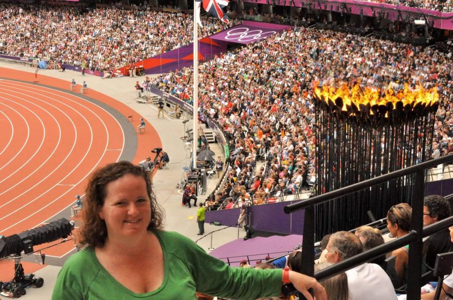 Kathy Maloney at the 2012 summer games in London. 
