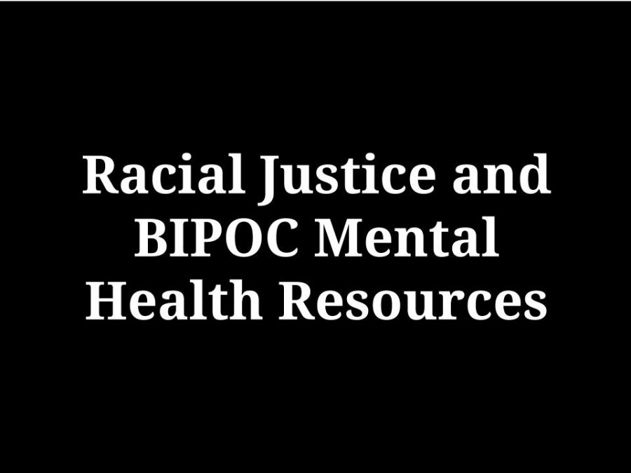 Racial Justice and BIPOC Mental Health Resources