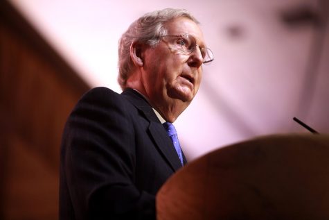 Senate Majority Leader Mitch McConnell.