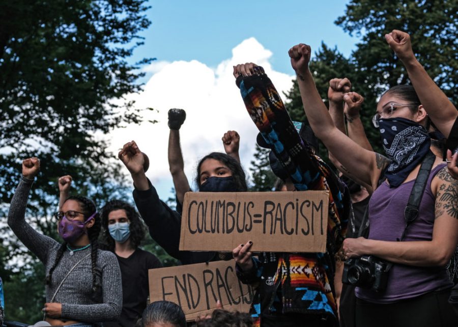 Indigenous Peoples Groups Hold Solidarity Walk For Racial Justice In NYC
