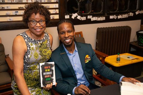 Ibram X-Kendi presenting his book