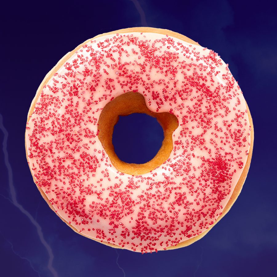 Dunkin’ shows its spicy side with the new ghost pepper donut.