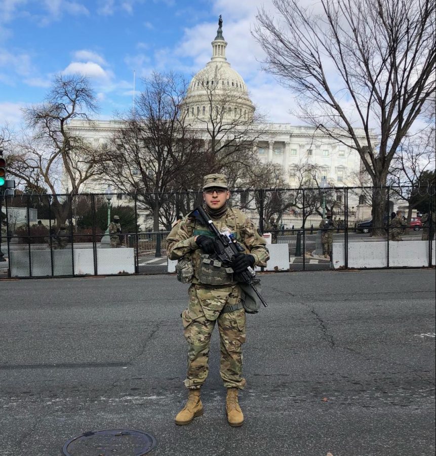 Suffolk student reflects on guarding Capitol during inauguration