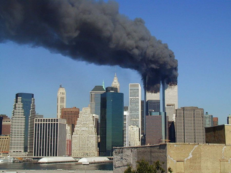 The World Trade Center on September 11, 2001. 