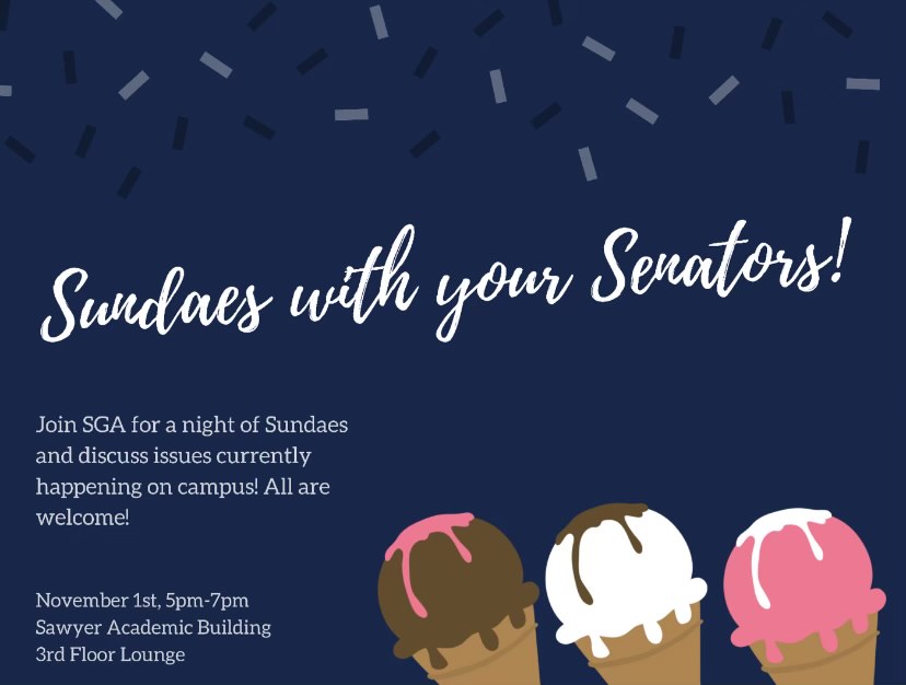 SGA hosts Sundaes with your senator to hear student needs