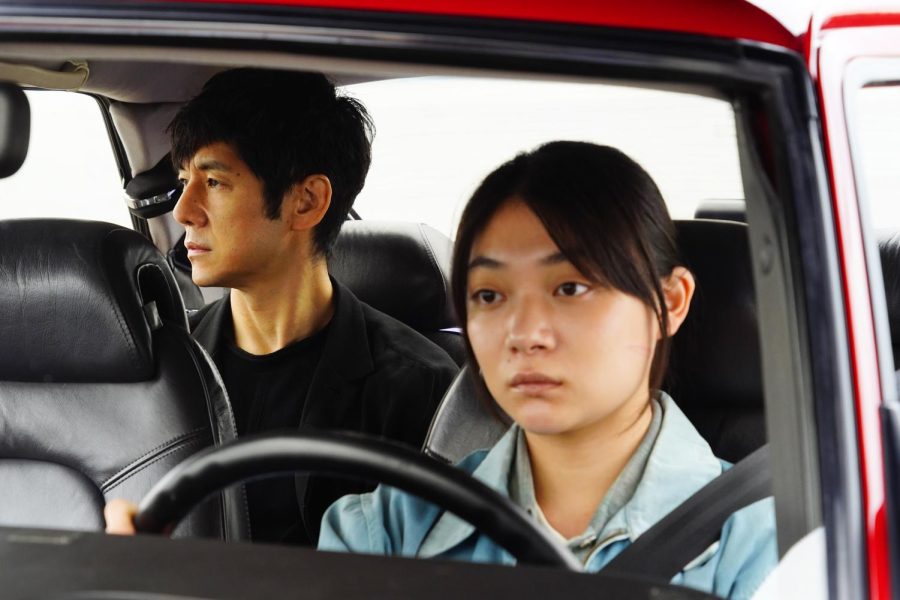 Hidetoshi Nishijima and Toko Miura in Drive My Car, which was recently nominated for an Academy Award for Best Picture.