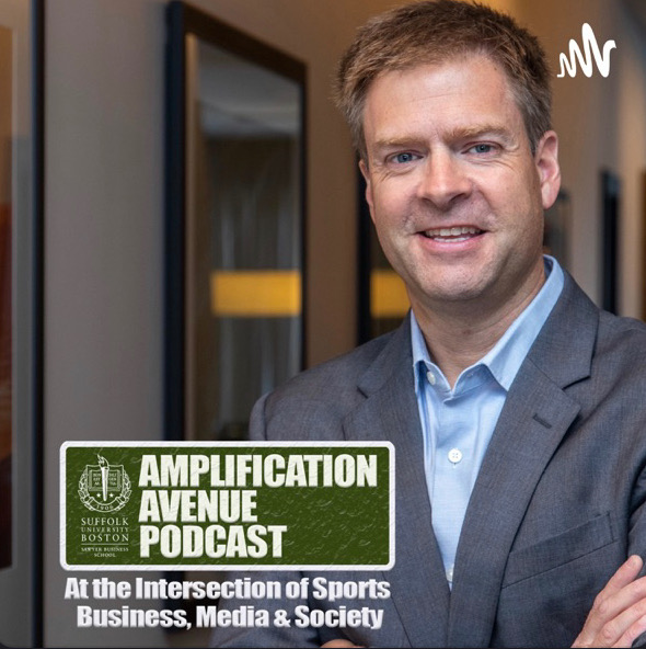 Professor Skip Perham in the cover photo for the Amplification Avenue Podcast