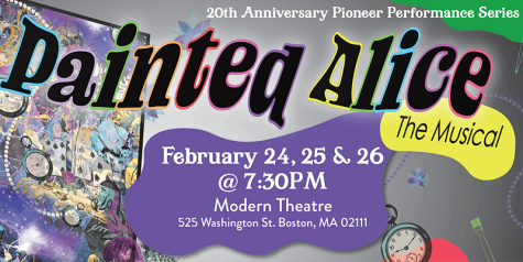 Celebrate the 20th anniversary of PAOs Pioneer Performance Series by seeing Painted Alice: The Musical when it comes to Modern Theatre on Feb. 24-26.