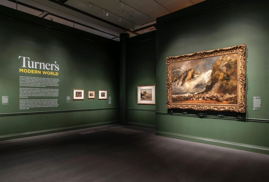 Turners Modern World on display at the Museum of Fine Arts, Boston through July 10.