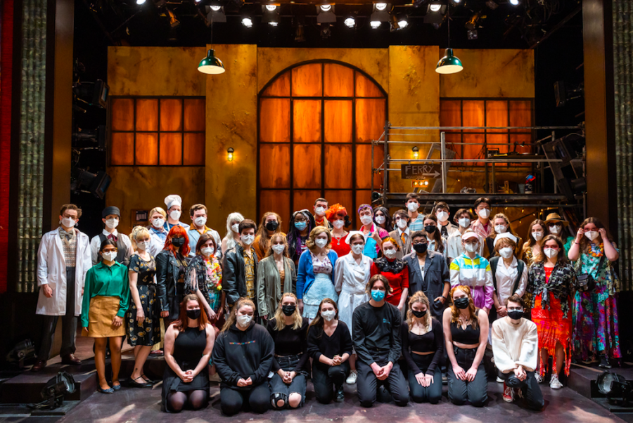 The cast and crew of Suffolk Theatre's 