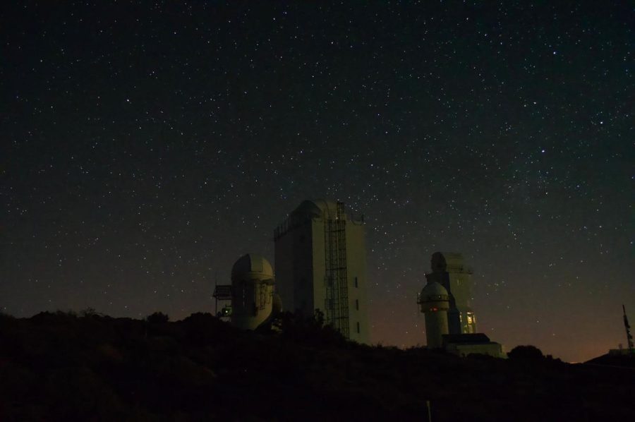 The Tiede Observatory in the Canary Islands.