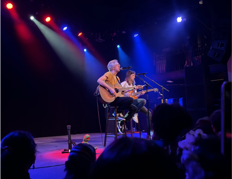 Ricky Montgomery and guitarist Kyle Moore play an acoustic set at The Sinclair on May 7. 