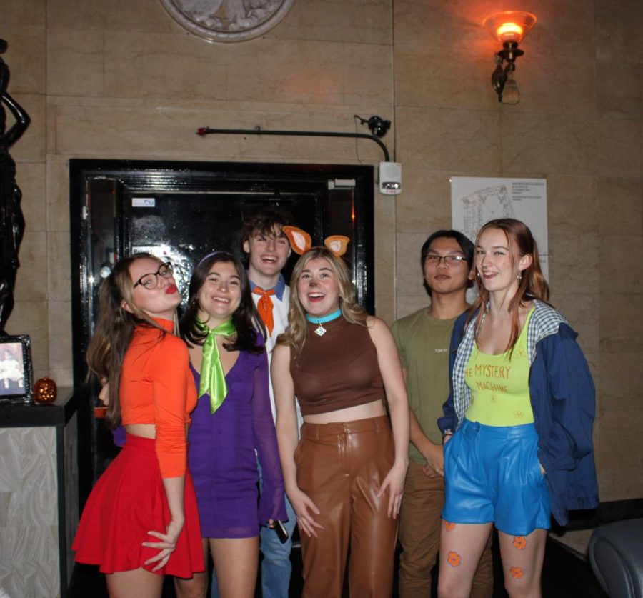 Dylan Johnson and Friends won the best group costume award for their rendition of the Mystery Inc Gang from Scooby Doo.