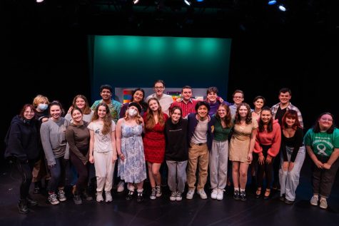 The cast and crew of Suffolks Fall Showcase
